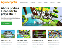 Tablet Screenshot of agroecopolis.com